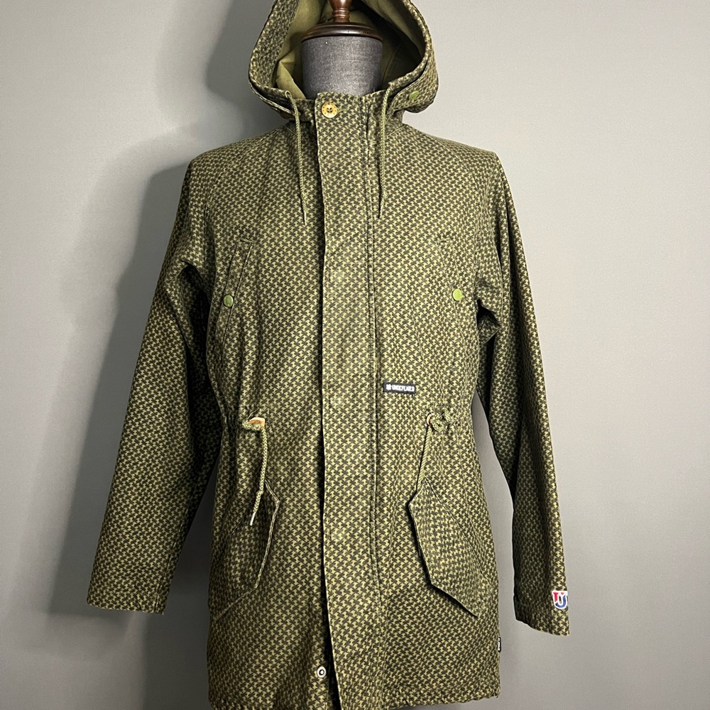 Undefeated houndstooth men's outer hoodie jacket M